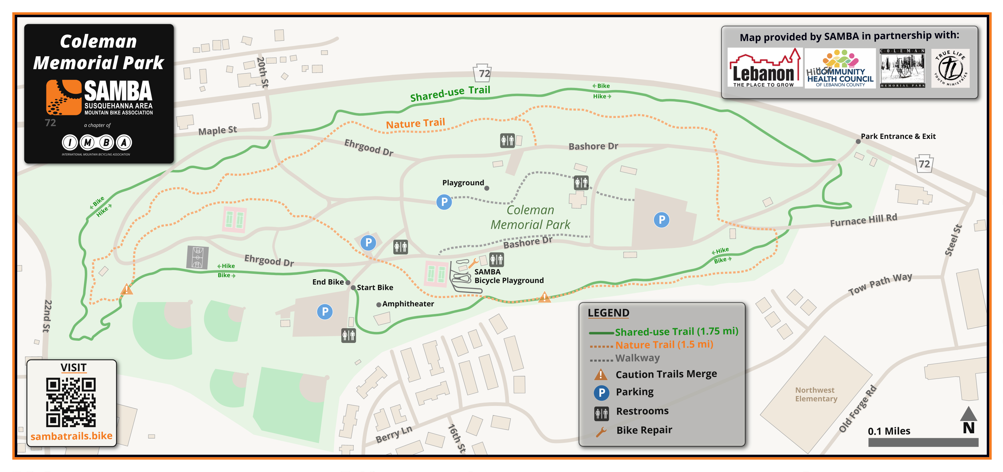 Coleman Park Map