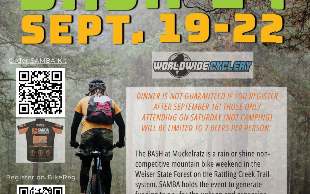 Registration Is Open For SAMBA BASH Rattling Creek Mountain Bike Festival