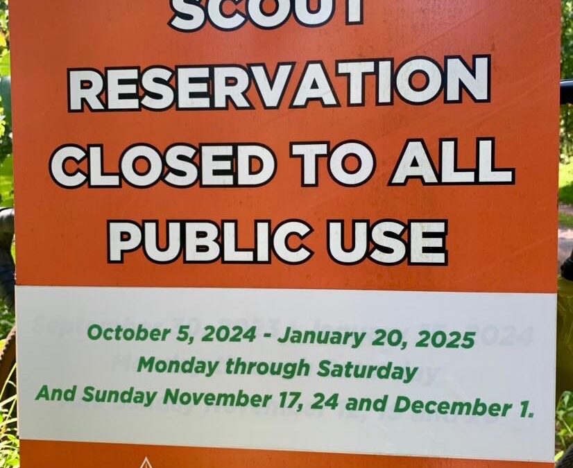 Camp Mack – Closed for Public Use during hunting season