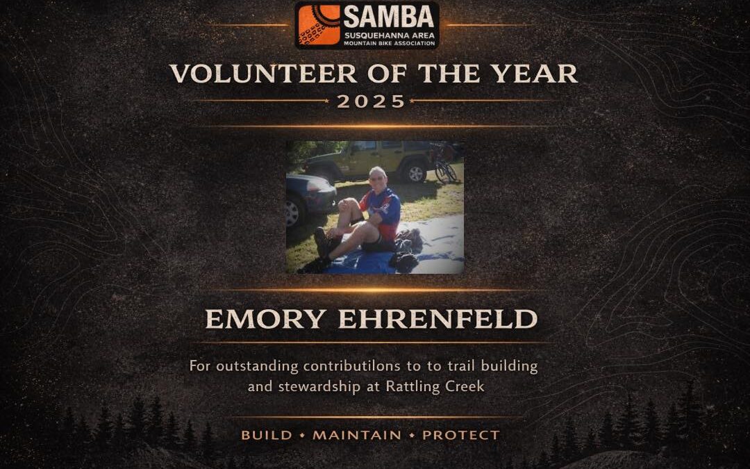 2025 SAMBA Volunteer of the Year: Emory Ehrenfeld